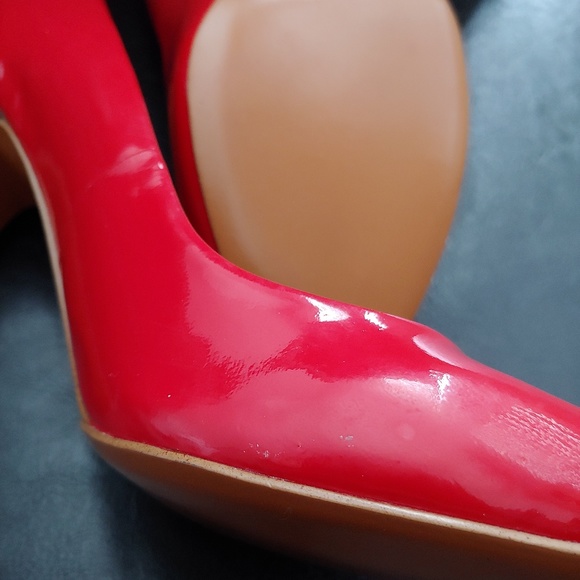 NWOT Coach "Carnelian" Patent Leather Heels - Picture 6 of 6
